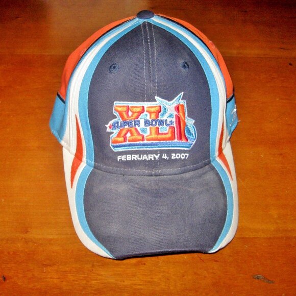 Superbowl XLI Baseball Cap South Florida NFL Indianapolis Colts Football - Picture 11 of 12